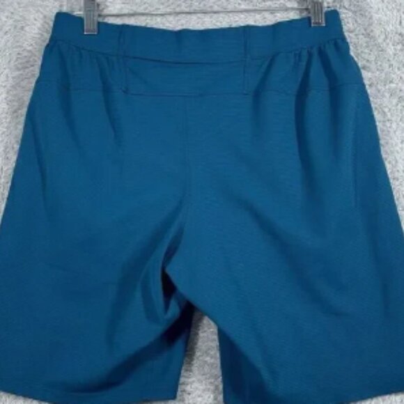 Lululemon Performance Mens‎ Shorts Size Medium Blue Aqua - Picture 4 of 4